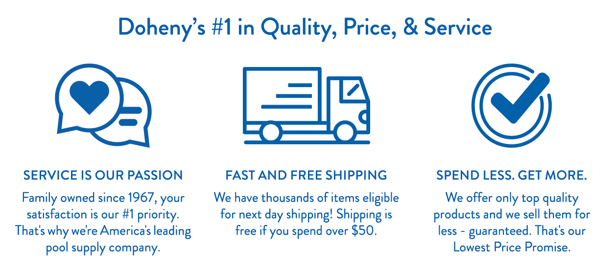 Doheny's is #1 in Quality, Price, & Service