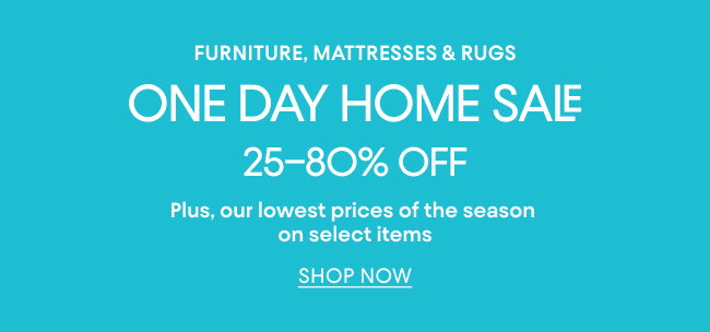 Shop One Day Home Sale 
