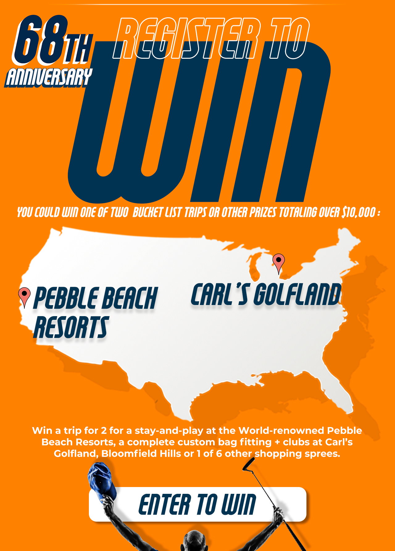 Register To WIN | 68th Anniversary