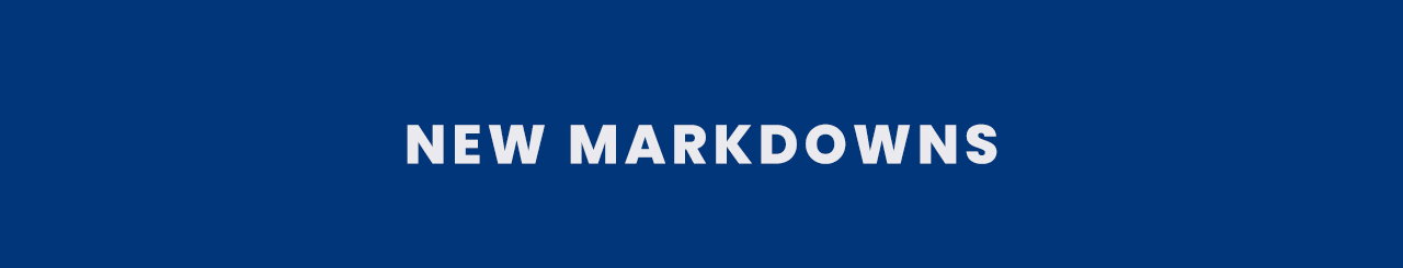 New Markdowns