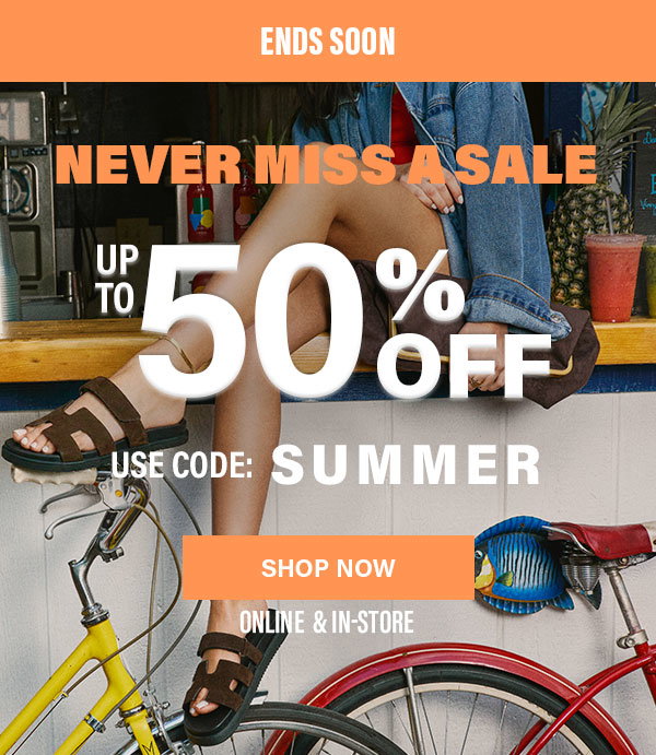 Up To 50% Off 