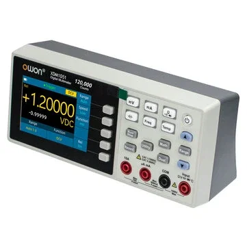 OWON XDM1051 XDM1251 Portable Benchtop Digital Multimeter 5 1/2-Digit 120000 Counts High Precision DMM True RMS Data Logger