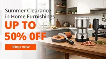 Summer Clearance in Home Furnishings