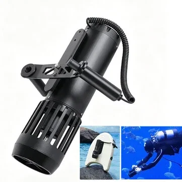 [EU Direct] DIDEEP Underwater Scooter with Action Camera Mount 2 Speed Modes Portable Sea Scooter Rechargeable Water Scooter for Diving