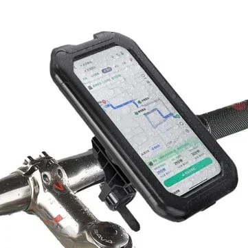 XANES 7-inch Bicycle Phone Holder Support TPU Touch Screen Waterproof Universal Bike 360° Adjustable Cellphone Holder