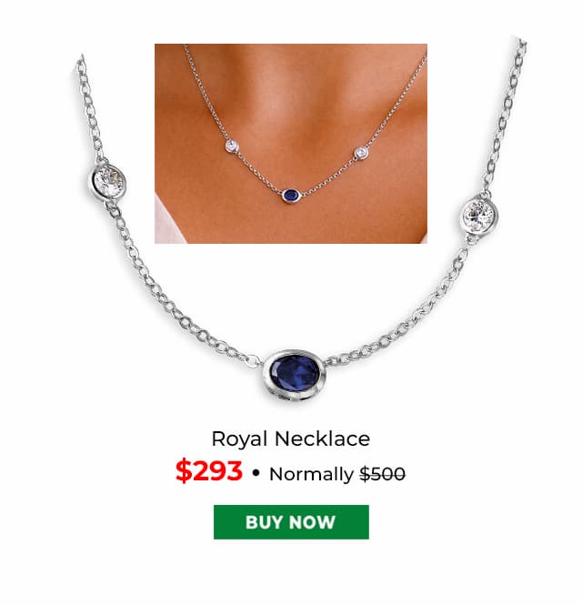 Royal Necklace Platinum Clad
