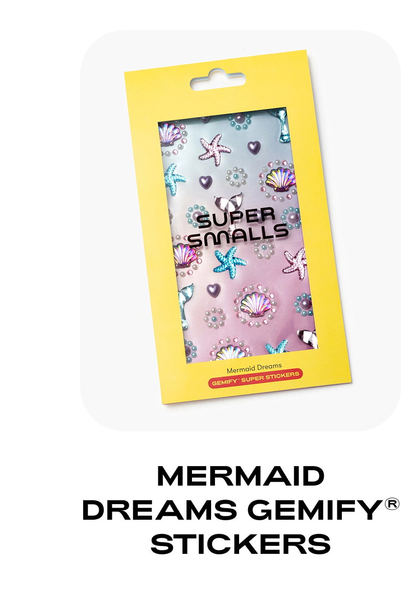 Mermaid Dreams Gemify® Super Stickers