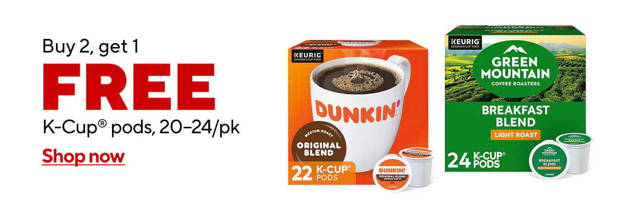 20-24pk K-Cups Buy 2 Get 1 Select K-Cups