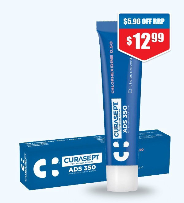 Shop Curasept Gel 0.50% Chlorhexidine at Chemist Warehouse sale ends 5 August 2026