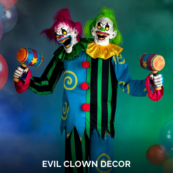Evil Clown Decor