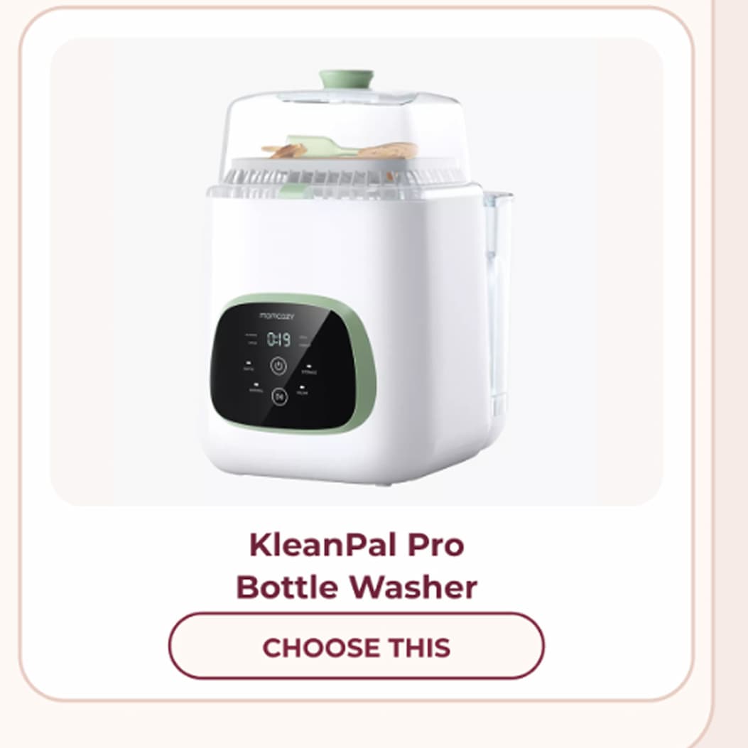 KleanPal Pro Bottle Washer. CHOOSE THIS