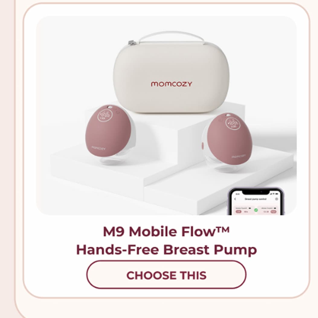 M9 Mobile Flow™ Hands-Free Breast Pump. CHOOSE THIS