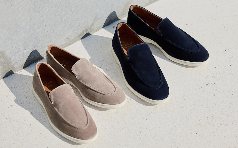 The Veneto in Navy and in Taupe