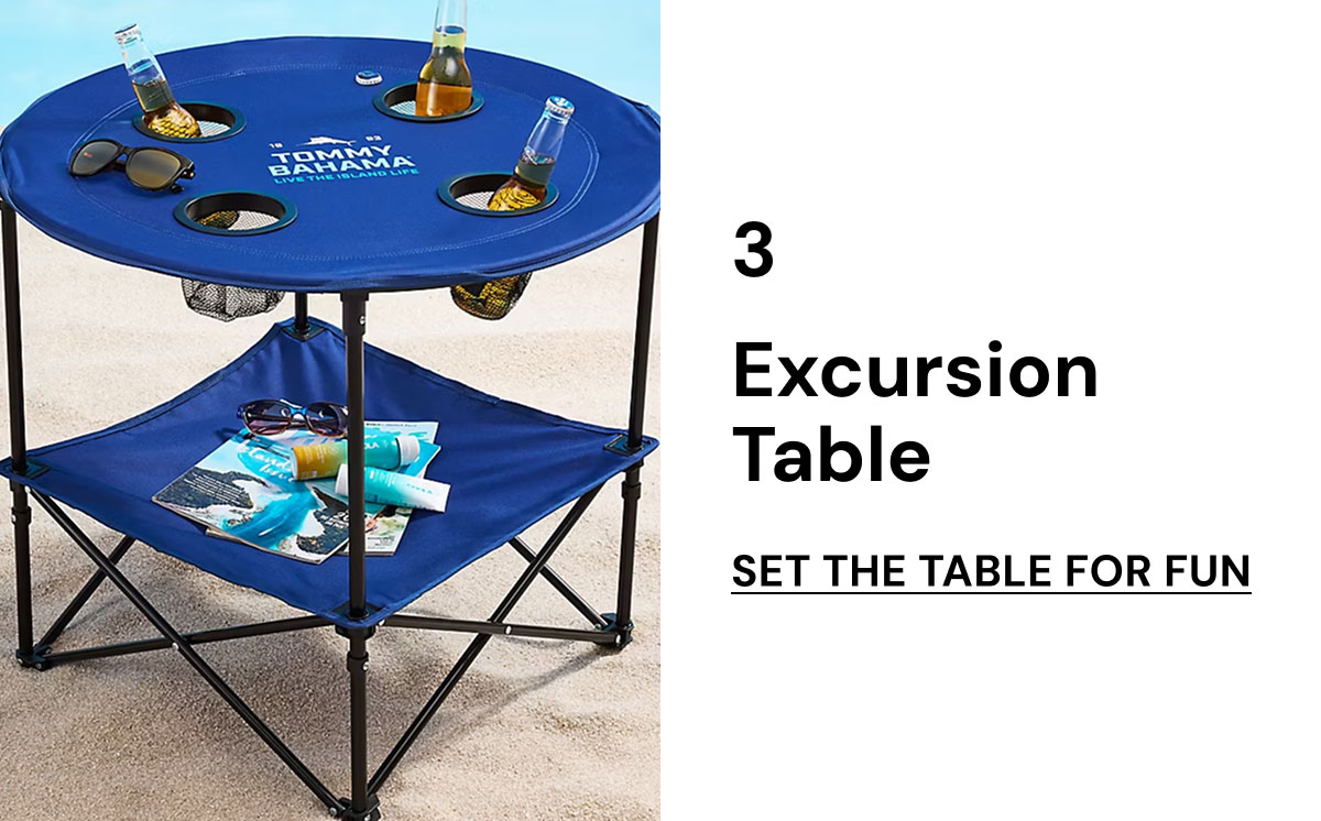 Excursion Table
