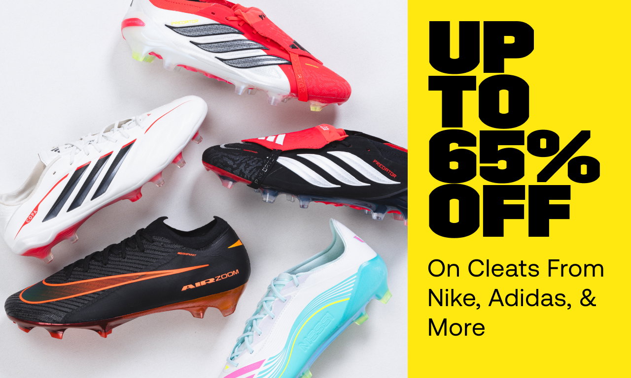 Save up to 65% off sale cleats