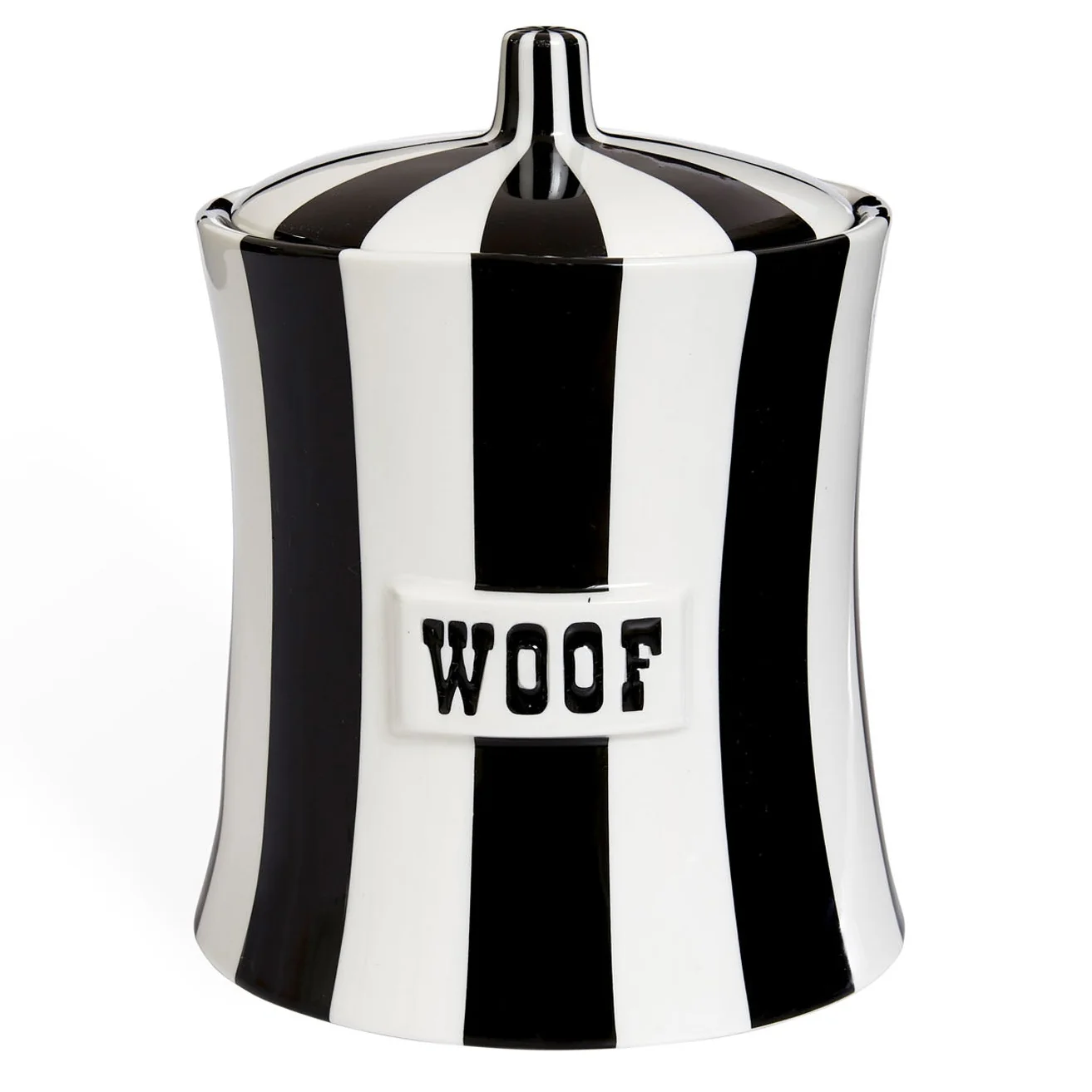 Image of Jonathan Adler Vice Woof Black Canister