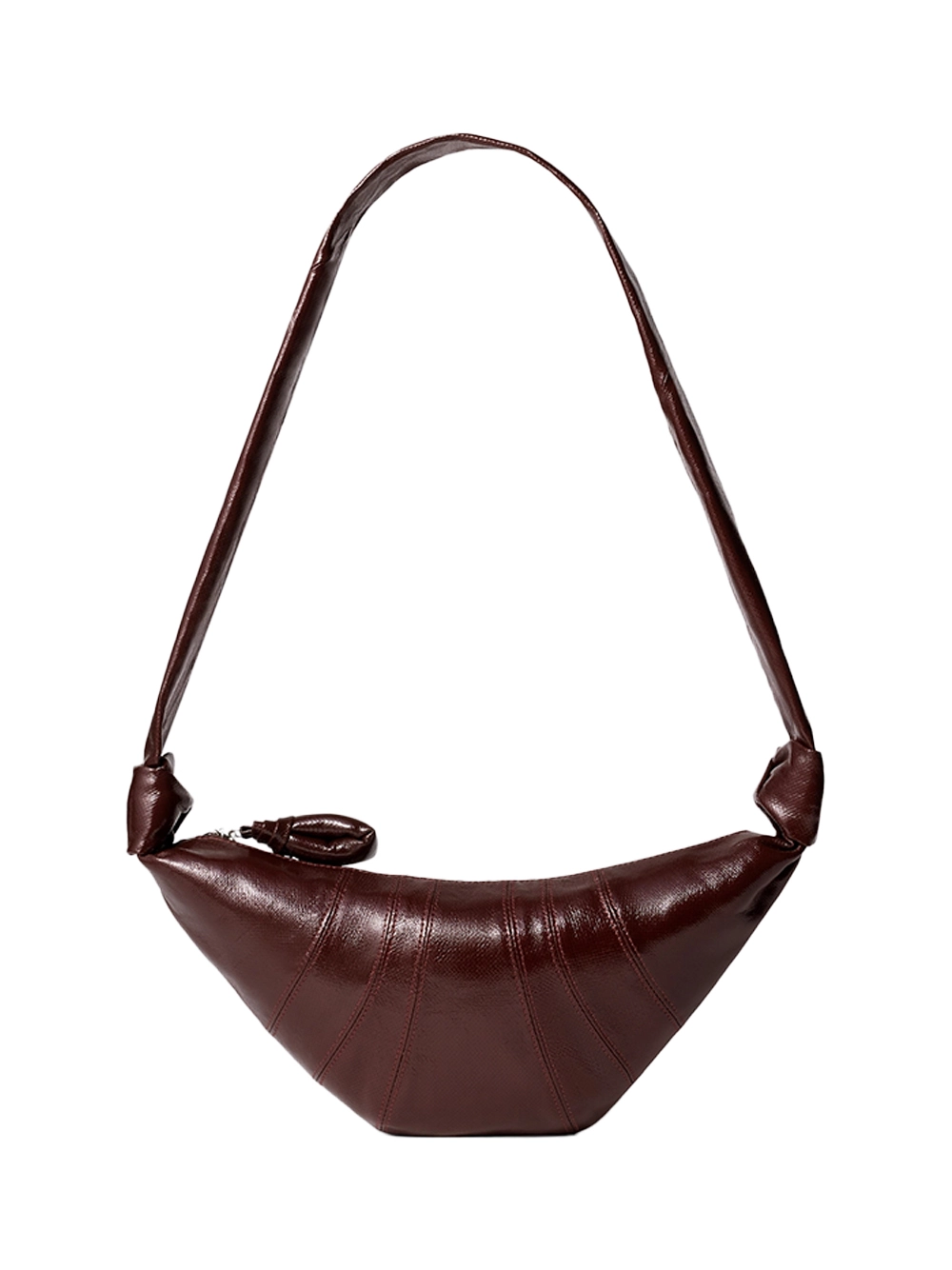 Lemaire Small Coated Croissant Bag C. Fondant