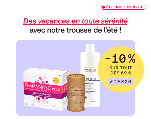 Partez en vacances l’esprit tranquille grâce à notre sélection de produits essentiels pour l’été. Découvrez des soins solaires, des produits après-soleil, des solutions contre les insectes et d’autres indispensables de voyage à prix avantageux.