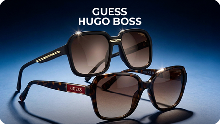 GUESS, HUGO BOSS, POLAROID & OTHER BRAND