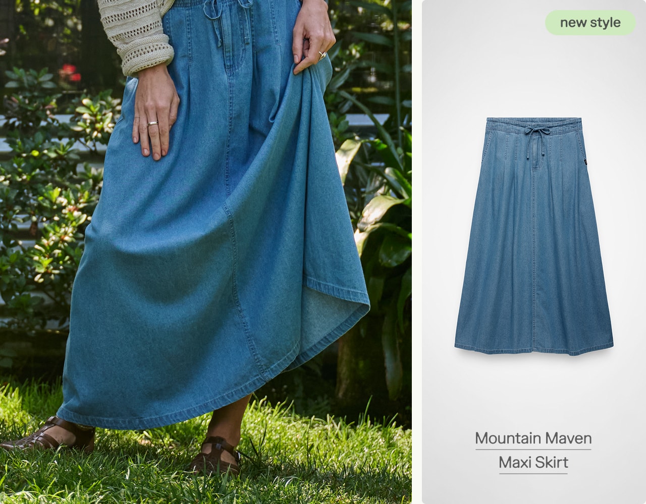 mountain miaven maxi skirt
