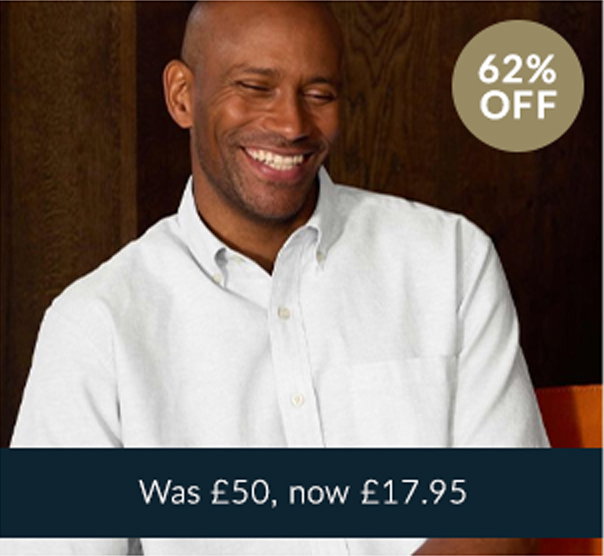 Shop men's white short sleeve linen-blend shirt