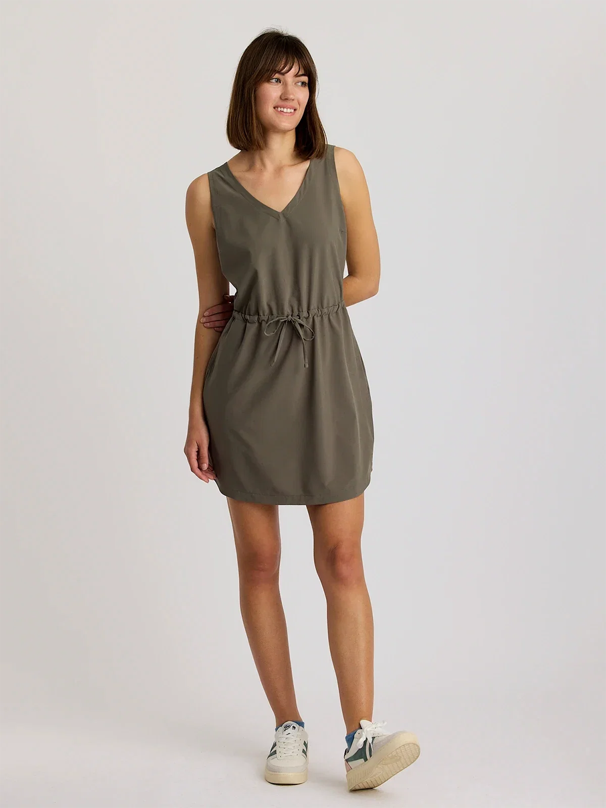 Image of Women's Breeze Dress - Smokey Olive