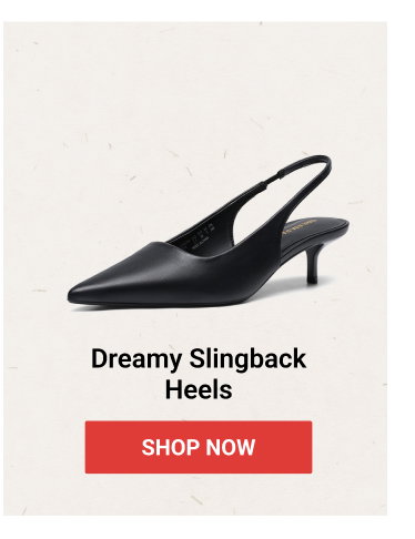 Dreamy Slingback Heels