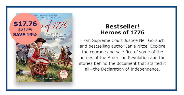 Bestseller! Heroes of 1776