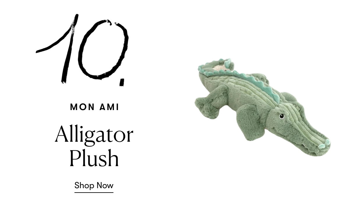 MON AMI: Alligator Plush