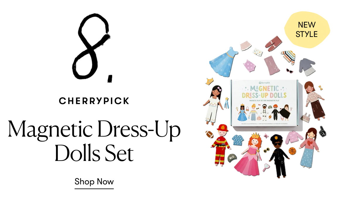 Cherrypick- Magnetic Dress-Up Dolls Set (New Style)