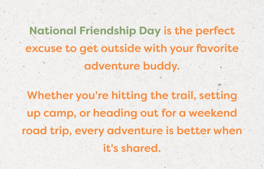 National Friendship Day