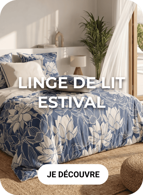 LINGE DE LIT ESTIVAL