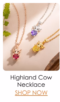 Highland Cow Necklace