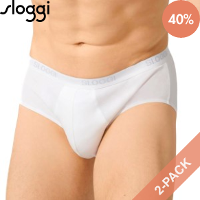 2 Pakkaus Sloggi For Men Basic Midis