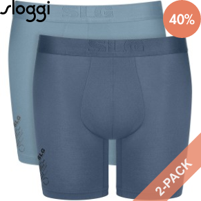 2 Pakkaus Sloggi SLG Base Soft Short
