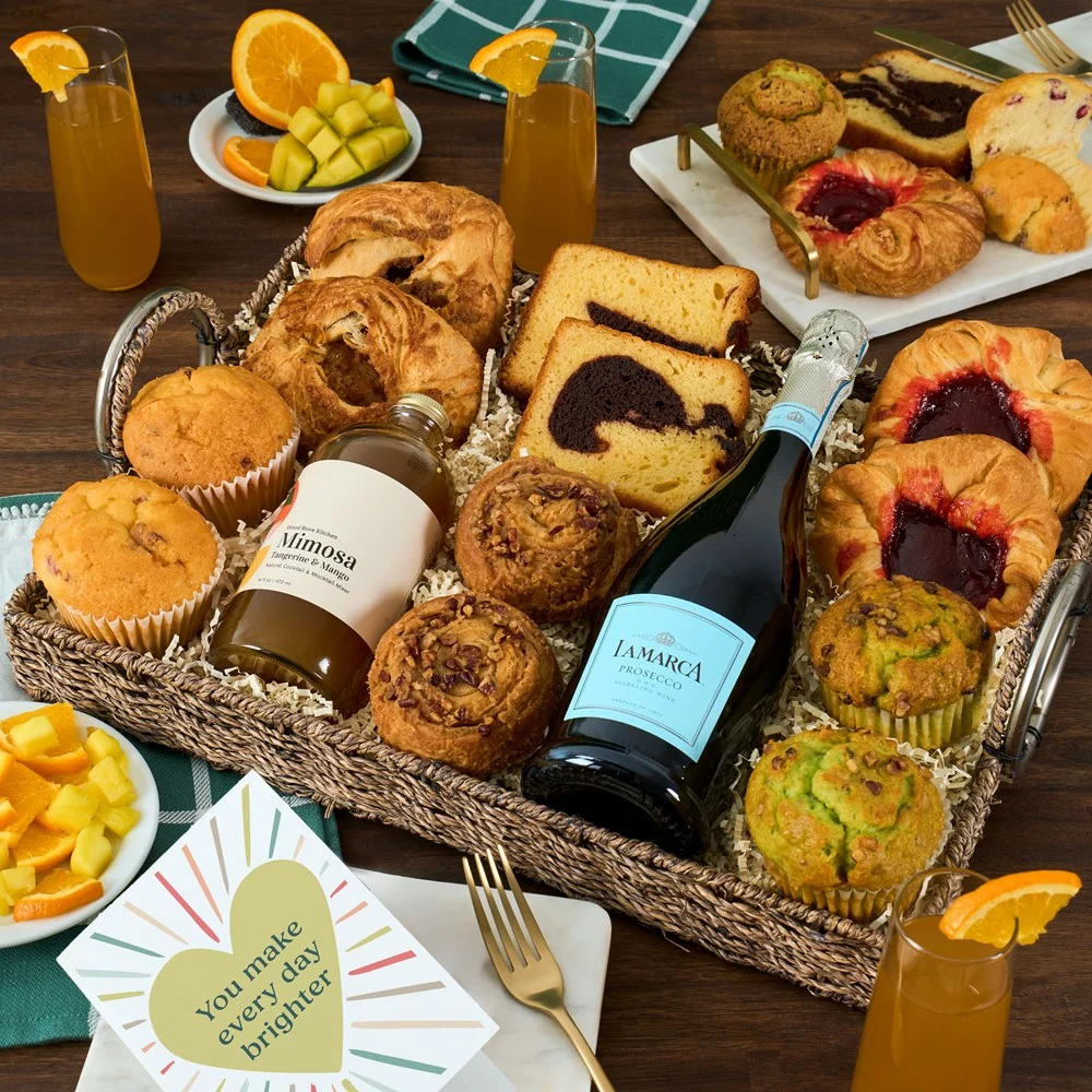 Prosecco and Breakfast Basket