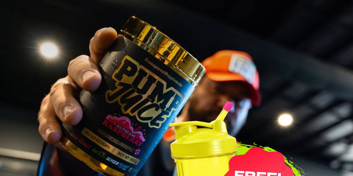 BUY ANY PUMP JUICE GET A FREE CREATINE + SHAKER!  