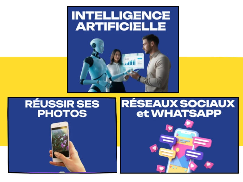 💻 Envie d'être plus à l'aise avec le numérique?