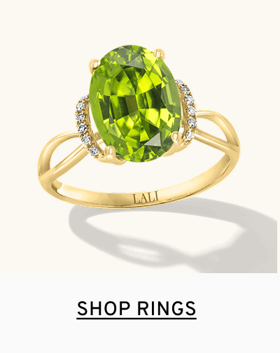 Peridot ring. Click to Shop Rings