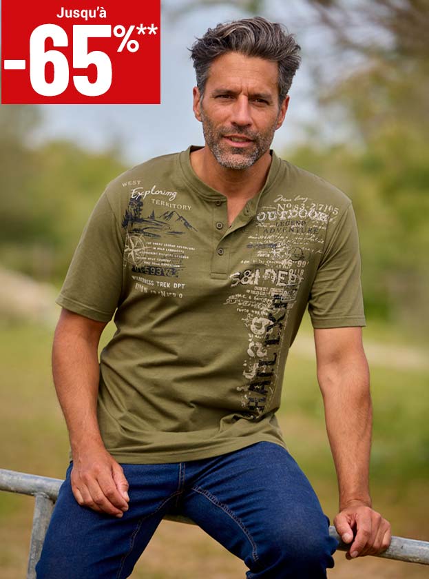 Jusqu'à moins 65 pour cent**