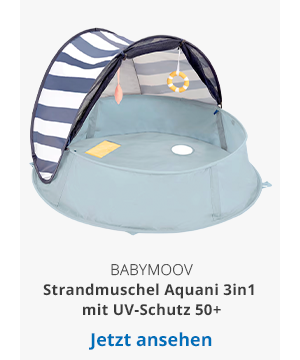 Babymoov Strandmuschel Aquani 3in1 mit UV-Schutz 50+