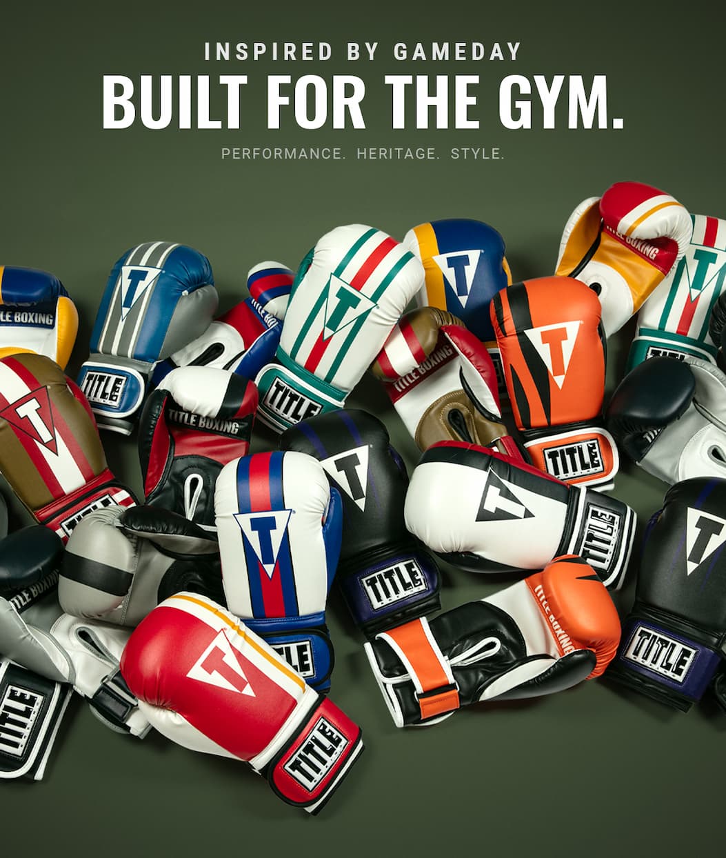 SHOP BAG GLOVES INSPIRED BY GAME DAY BUILT FOR THE GYM