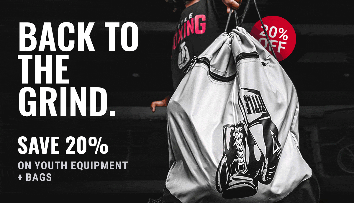 SAVE 20% ON YOUTH EQUIPMENT + BAGS