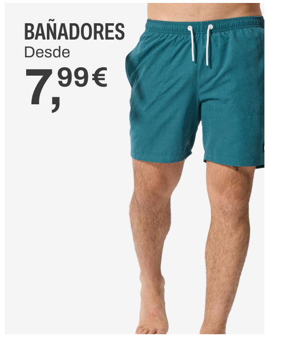 Bañadores desde 7,99€