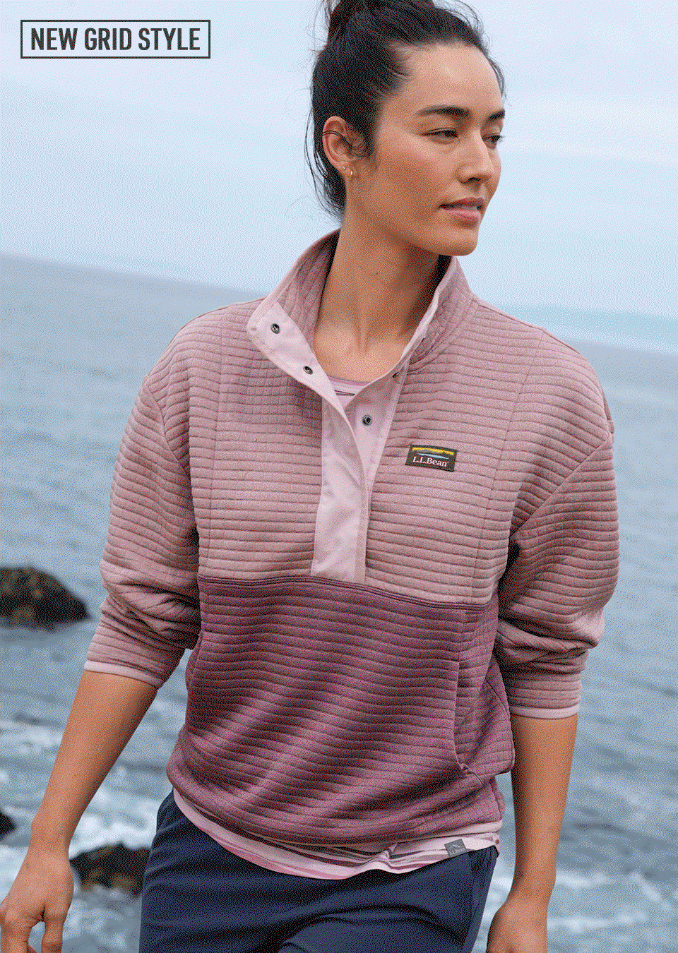 Airlight Grid Pullover