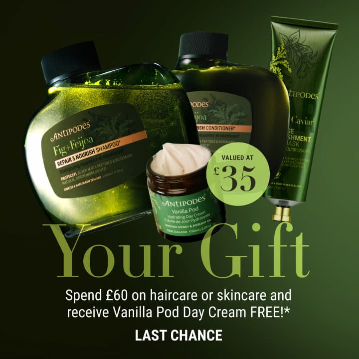 Final hours: unlock a complimentary Vanilla Pod Hydrating Day Cream, valued at £35.