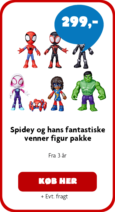 SPIDEY AND FRIENDS TEAM FIGUR PACK
