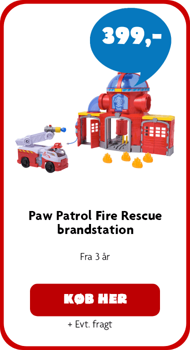 PAW PATROL FIRE RESCUE FIRE STATION SET