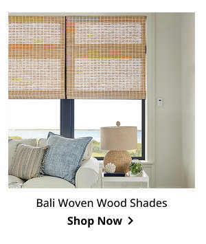 Bali Woven Wood Shades | Shop Now >