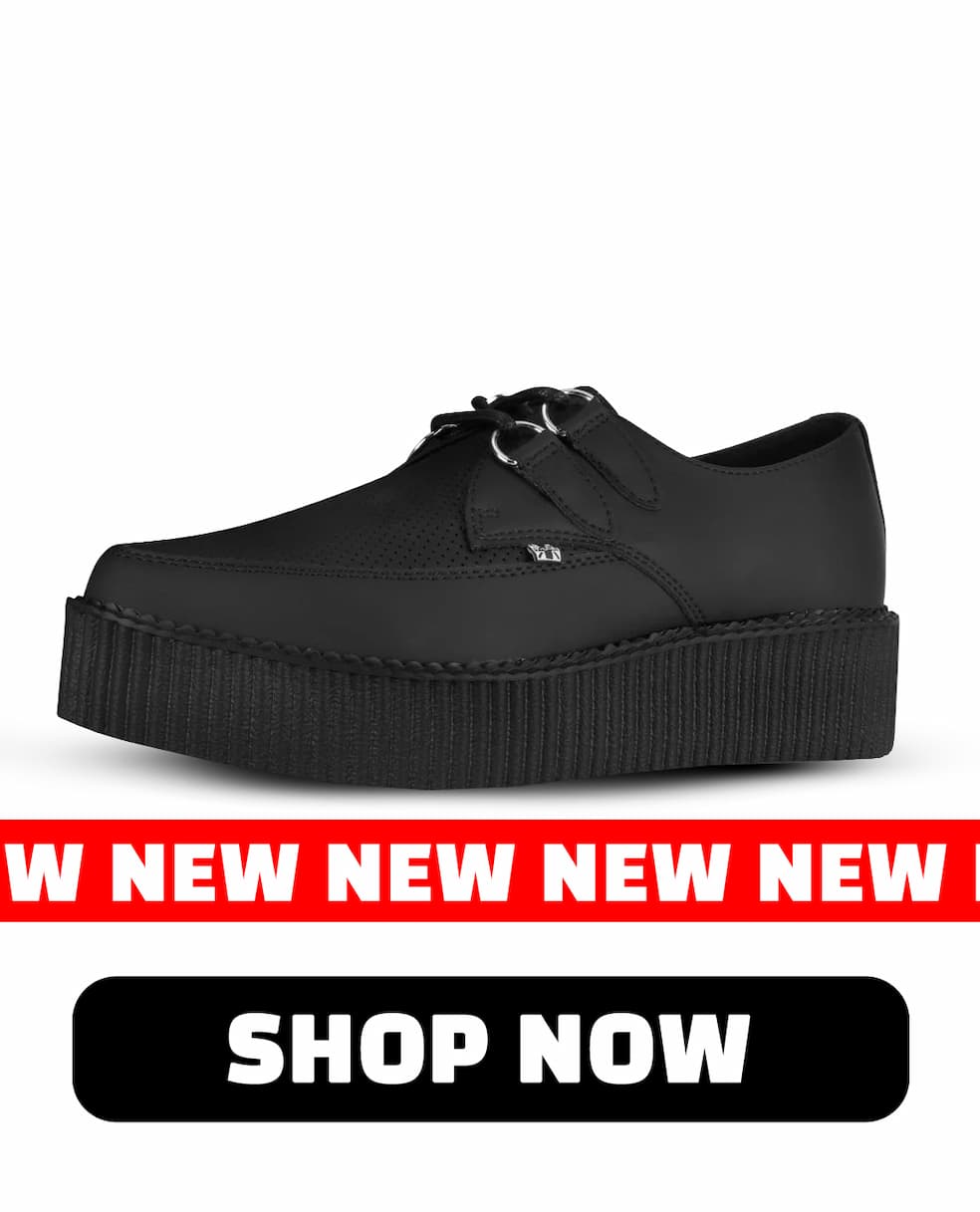 Matte Black TUKskin Pointed Mondo Creeper